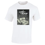 1948 LAND ROVER ENGLISH UK AD TSHIRT