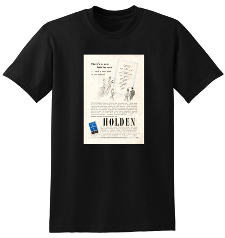 1949 FX 48-215 HOLDEN SEDAN AUSSIE AD TSHIRT