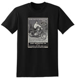 1949 JAWA MOTORCYCLE USA AD TSHIRT