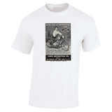 1949 JAWA MOTORCYCLE USA AD TSHIRT