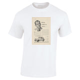 1949 STANDARD VANGUARD SALOON ENGLISH UK AD TSHIRT