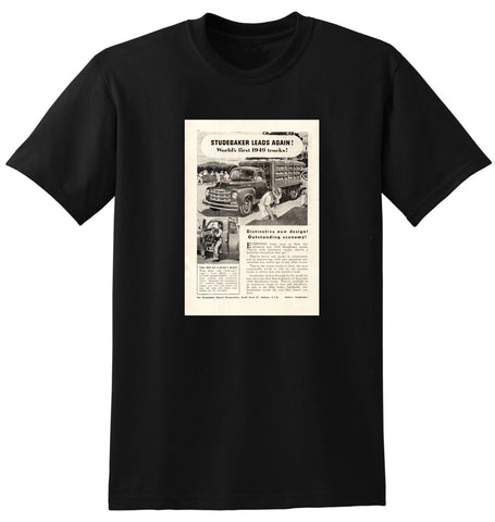 1949 STUDEBAKER TRUCK AUSSIE AD TSHIRT