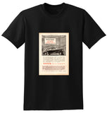 1950 AUSTIN SHEERLINE A125 LIMOUSINE AUSSIE AD TSHIRT