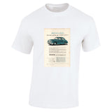 1952 AUSTIN A40 SOMERSET SALOON AUSSIE AD TSHIRT