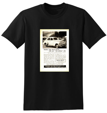 1953 FX 48-215 HOLDEN SEDAN AUSSIE AD TSHIRT
