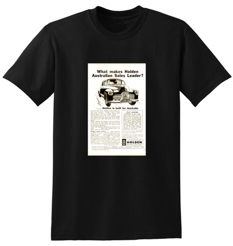 1953 FX 48-215 HOLDEN SEDAN AUSSIE AD TSHIRT