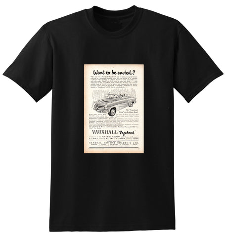 1953 VAUXHALL VAGABOND CONVERTIBLE AUSSIE AD TSHIRT