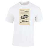 1953 WOLSELEY SALOON BMC ENGLISH UK AD TSHIRT
