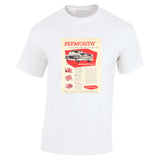 1954 PLYMOUTH SAVOY SEDAN AUSSIE AD TSHIRT