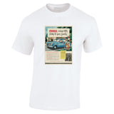1955 FORD CONSUL SEDAN AUSSIE AD TSHIRT