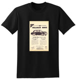 1955 HILLMAN MINX ROOTES GROUP AUSSIE AD TSHIRT