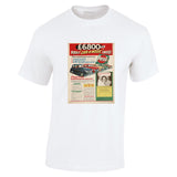 1955 PERSIL WASHING SOAP POWDER HILLMAN MINX SEDAN CONTEST AUSSIE AD TSHIRT
