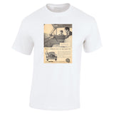 1956 AUSTIN CAMBRIDGE A50 SEDAN BMC AUSSIE AD TSHIRT