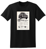 1956 AUSTIN ROADCHIEF 3 & 5 TONNE TRUCKS BMC AUSSIE AD TSHIRT