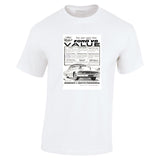 1956 FORD CUSTOMLINE V8 SEDAN AUSSIE AD TSHIRT