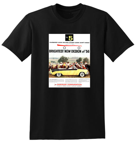 1956 CHRYSLER CORP AD TSHIRT