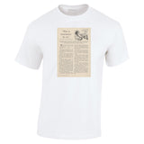 1957 VOLKSWAGEN BEETLE AUSSIE AD TSHIRT