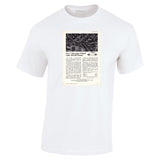 1958 VOLKSWAGEN BEETLE HELPED LIGHT 100000 HOMES AUSSIE AD TSHIRT
