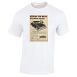 1959 HILLMAN HUSKY SEDAN & WAGON ROOTES GROUP AUSSIE AD TSHIRT