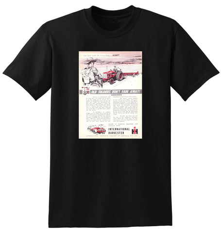 1959 INTERNATIONAL HARVESTER OUR BASIC NEEDS #9 AUSSIE AD TSHIRT