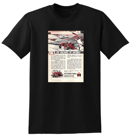 1959 INTERNATIONAL HARVESTER OUR BASIC NEEDS #12 AUSSIE AD TSHIRT