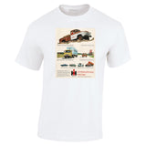 1959 INTERNATIONAL HARVESTER TRUCK RANGE USA AD TSHIRT