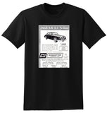 1959 JAGUAR 3.4 LITRE SALOON AUSSIE AD TSHIRT