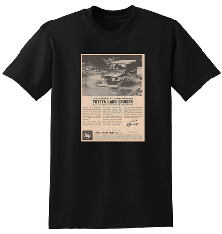 1962 TOYOTA LANDCRUISER AUSSIE AD TSHIRT