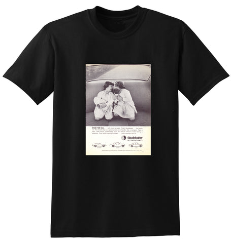 1963 STUDEBAKER FUN FOR ALL AUSSIE AD TSHIRT