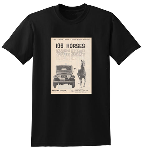 1963 TOYOTA LANDCRUISER AUSSIE AD TSHIRT