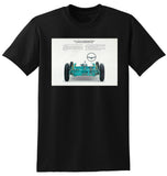 1964 VW VOLKSWAGEN 1500 GERMANY AD TSHIRT