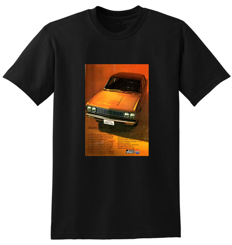 1969 DATSUN SUPER SIX SEDAN NISSAN AUSSIE AD TSHIRT