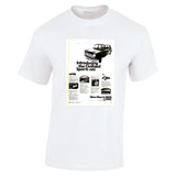 1970 MORRIS 1500 OHC BRITISH LEYLAND MOTOR CORPORATION BMC AUSSIE AD TSHIRT