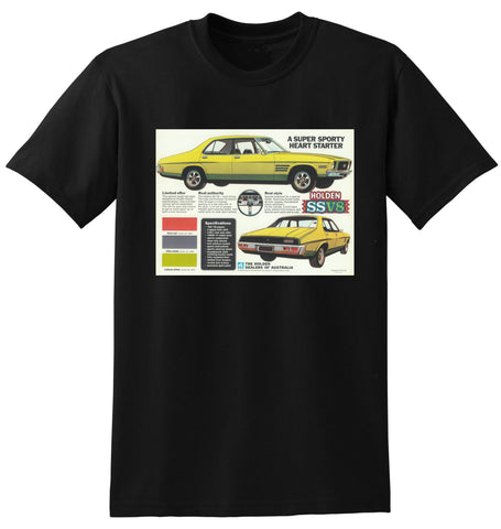1972 HQ HOLDEN AUSSIE AD TSHIRT