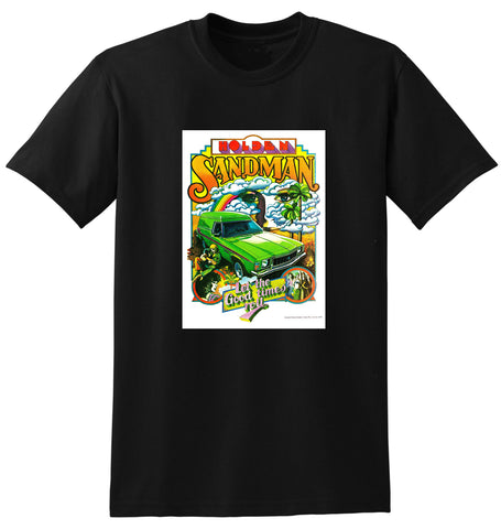 1978 HZ HOLDEN SANDMAN PANEL VAN AUSSIE AD TSHIRT