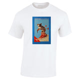 1980s QANTAS SKI AUSTRALIA KOALA TRAVEL AD TSHIRT