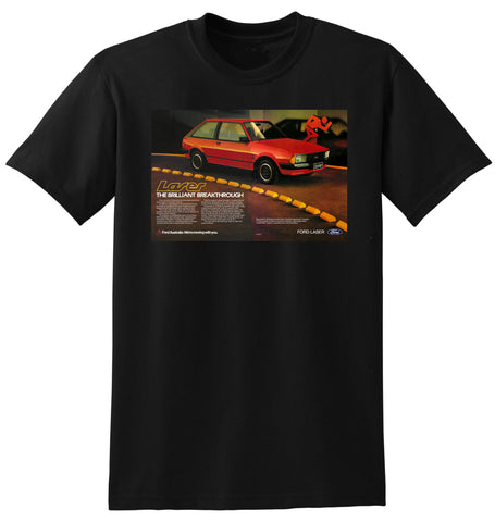1981 FORD KA LASER AUSSIE AD TSHIRT