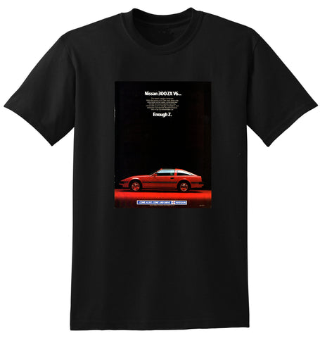 1984 NISSAN 300ZX V6 Z31 AUSSIE AD TSHIRT