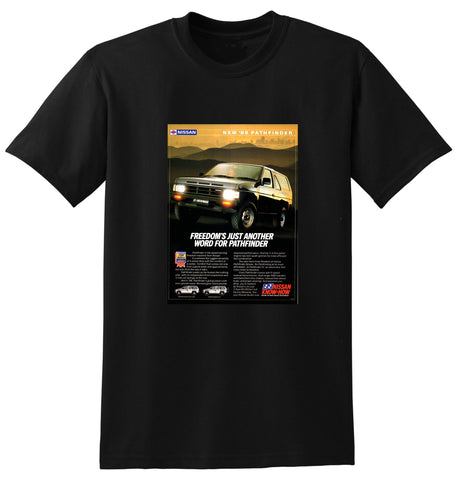 1988 NISSAN PATHFINDER DELUXE & ST AUSSIE AD TSHIRT