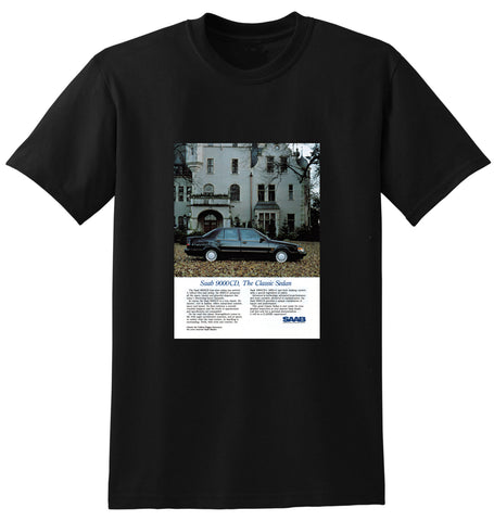 1989 SAAB 9000 CD AUSSIE AD TSHIRT