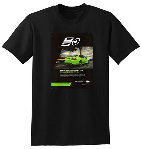 2009 FG FORD FALCON FPV GS LTD EDITION AUSSIE AD TSHIRT