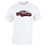 AUDI R8 SPYDER RED TSHIRT
