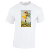 WESTERN AUSTRALIA AUSSIE TRAVEL AD TSHIRT