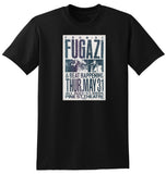 FUGAZI BEAT HAPPENING PINE ST THEATRE 1990 VINTAGE CONCERT POSTER TSHIRT