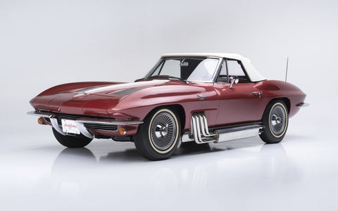 1963 CHEVROLET CORVETTE STINGRAY GICLEE ART PRINT POSTER