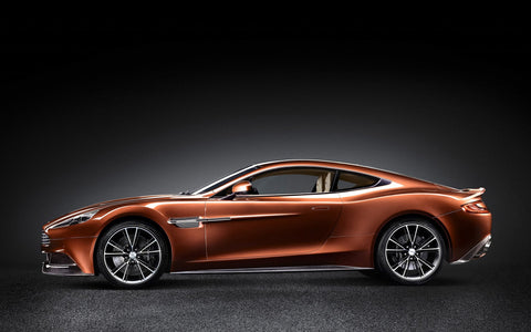 ASTON MARTIN VANQUISH SIDE VIEW GICLEE ART PRINT POSTER