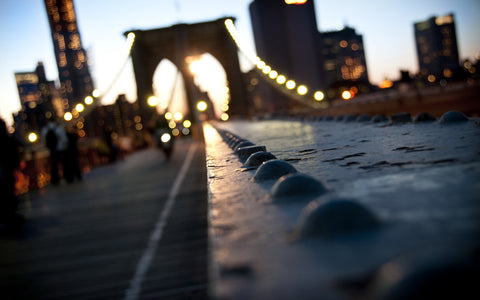 BROOKLYN BRIDGE MANHATTAN GICLEE CANVAS ART PRINT POSTER