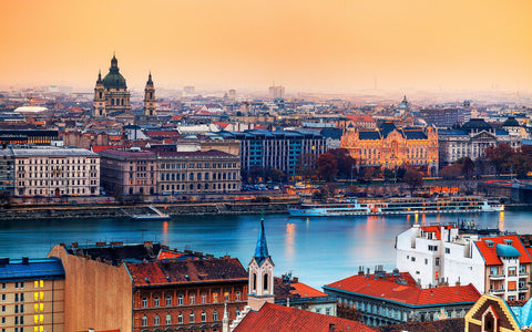 BUDAPEST HUNGARY GICLEE CANVAS ART PRINT POSTER
