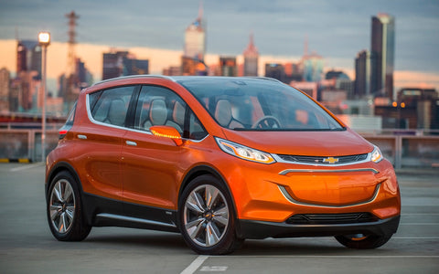 CHEVROLET BOLT EV CONCEPT GICLEE CANVAS ART PRINT POSTER