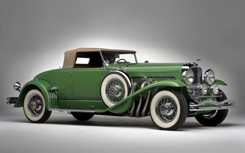 DUESENBERG CONVERTIBLE COUPE GICLEE CANVAS ART PRINT POSTER